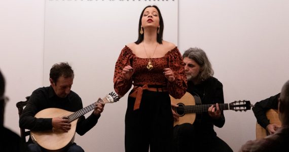 Casa da Guitarra, a space dedicated to Portuguese music and string instruments, presents an daily intimate concert where Fado is celebrated as a cultural expression of the country, a manifestation of the soul of an entire people. On stage, Portuguese culture is revealed through a traditional fado show. On the Portuguese guitar, a luthier, our guitar builder, on the fado viola, a teacher from our music school. We also have a range of renowned fadistas with pure soul in their voices. In this concert you will get to know fado through the traditional repertoire, in what is the meeting of some of the most special values of Portuguese culture - Fado, Portuguese Guitar and Port Wine. Don't miss this opportunity to hear this musical style, elevated to Intangible Cultural Heritage by UNESCO.