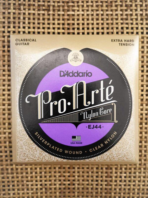 Jogo de Cordas D'Addario Ej44 Guitarra Clássica Tensão Extra Alta