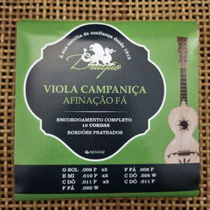 Jogo de Cordas Dragão Viola Campaniça Afinação Fá