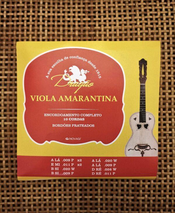 Jogo de Cordas Dragão Viola Amarantina