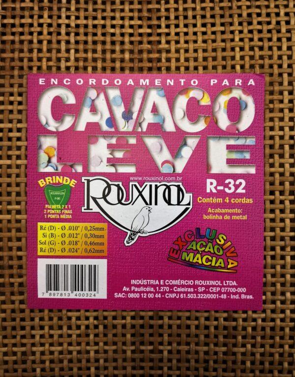 Jogo de Cordas Rouxinol R-32 Cavaquinho Brasileiro