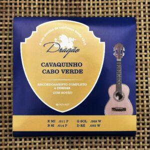 Jogo de Cordas Dragão com botão Cavaquinho de Cabo Verde