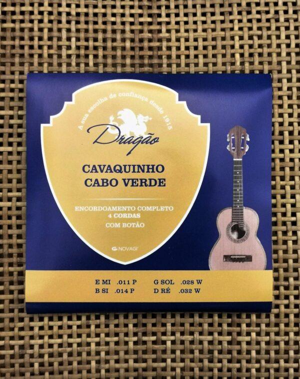 Jogo de Cordas Dragão com botão Cavaquinho de Cabo Verde