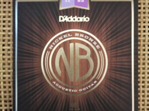 Jogo de Cordas D'Addario NB1152 Guitarra Acústica