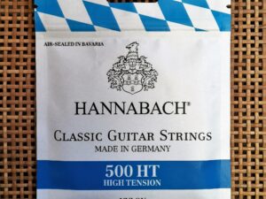 Jogo de Cordas Hannabach 500 Guitarra Clássica Tensão Alta